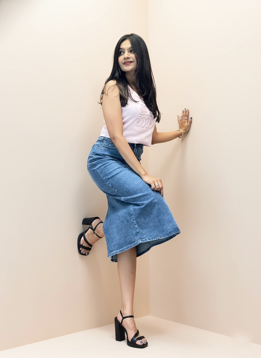 Denim Skirt