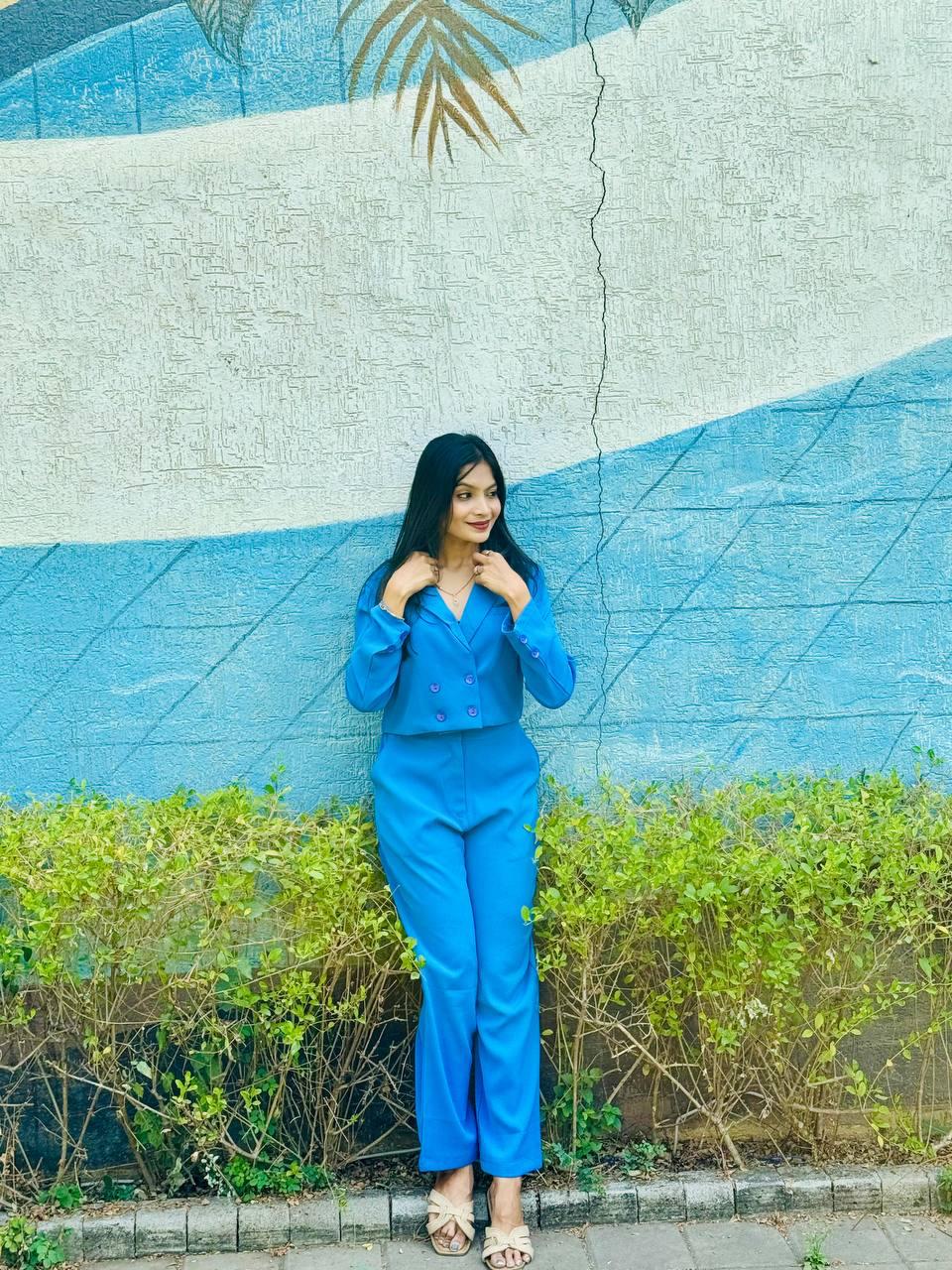 Azure Bliss Co-ord Set