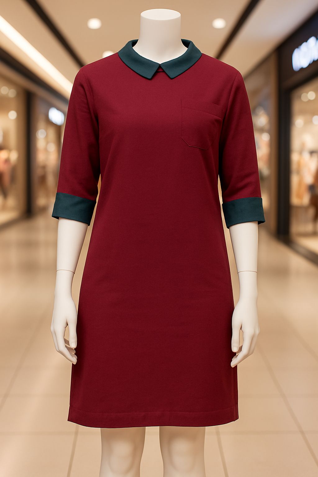red black collar