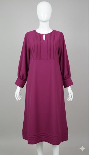 Maroon Dress