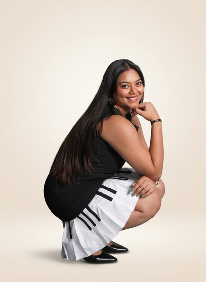 Keyboard Contour Dress