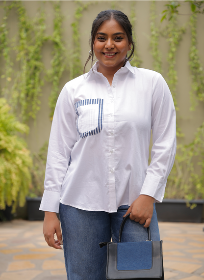Urban Split Stripe Shirt