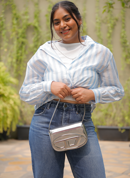 Sky Stripe Knot Shirt