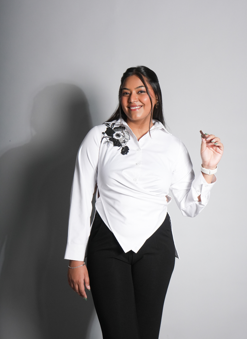 Asymmetric Statement Blouse