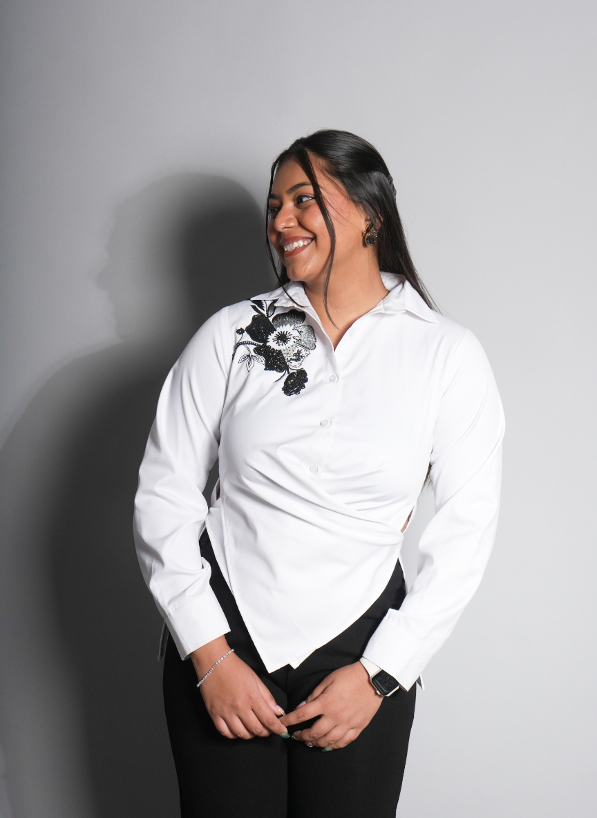 Asymmetric Statement Blouse