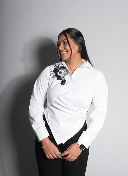 Asymmetric Statement Blouse