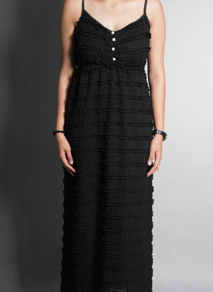 Midnight Textured Dress