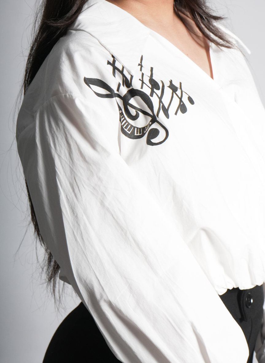 Sonata Cropped Blouse