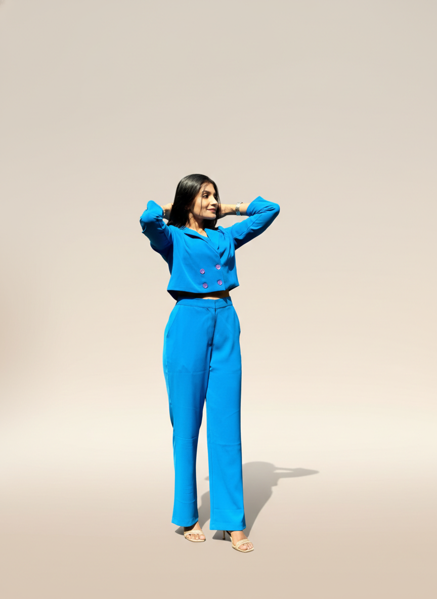 Azure Bliss Co-ord Set