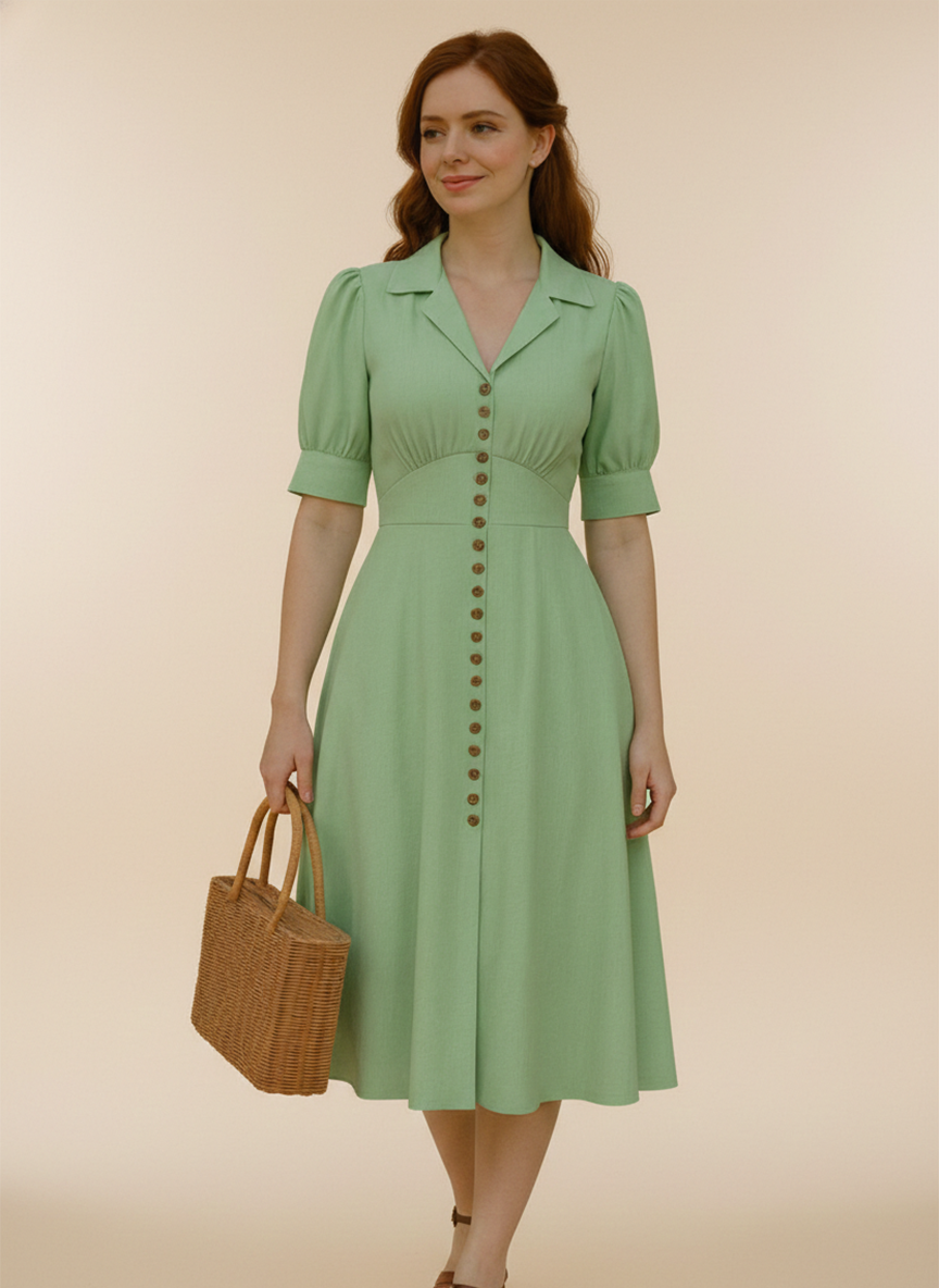 Light Green Dress