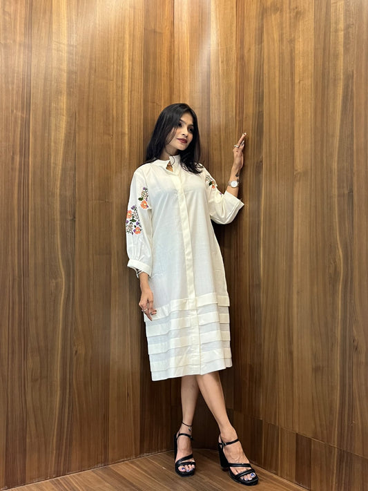 Ivory Meadow Dress