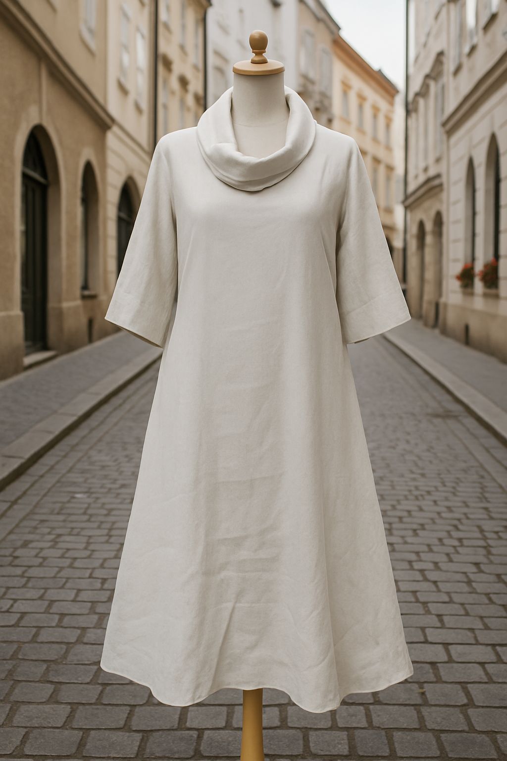 White Full dress