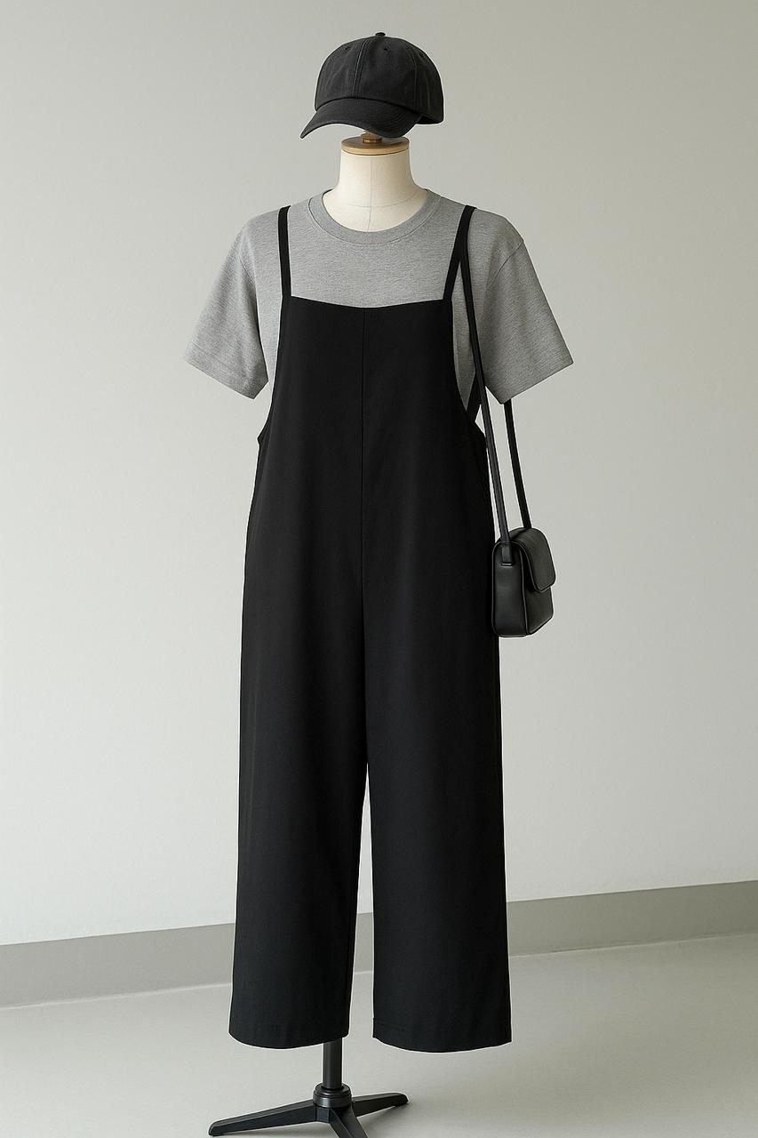 Black Grey Dress