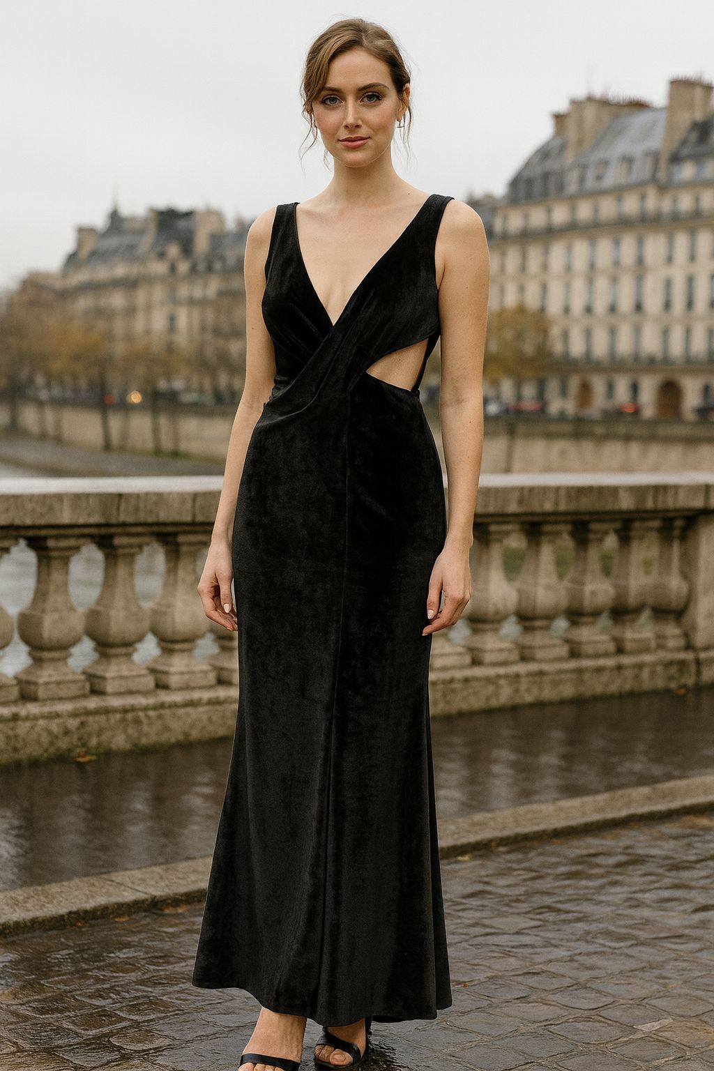 Black One Piece Dress