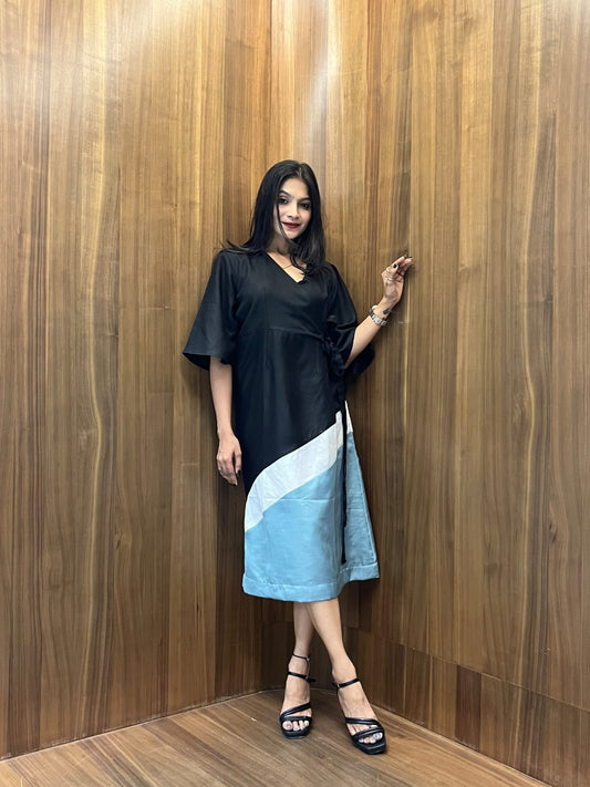 Black Blue Dress