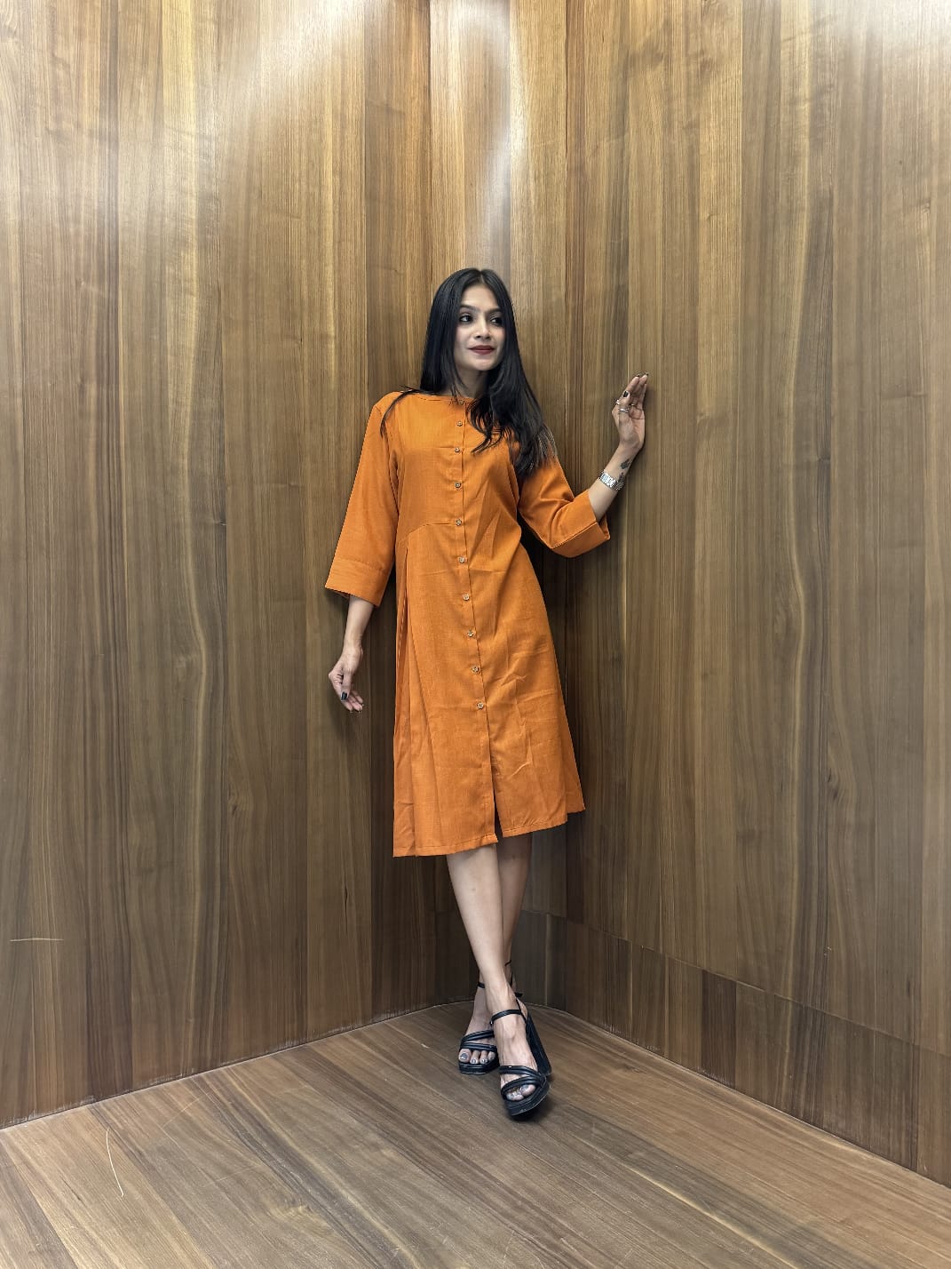 Orange Dress