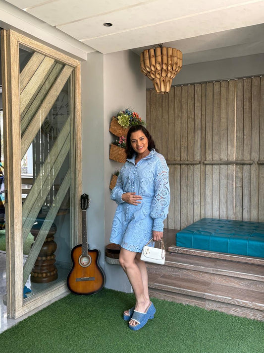 Blue Co-ord Set