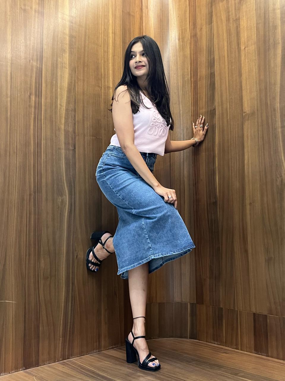 Denim Skirt