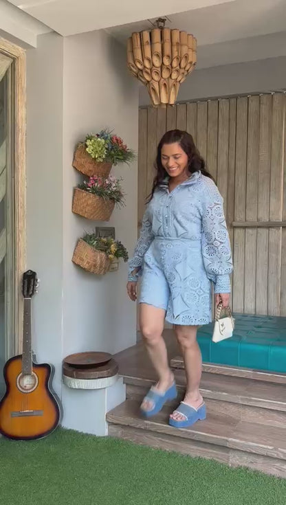 Blue Co-ord Set